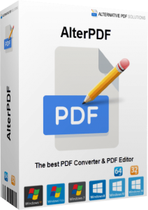 AlterPDF Pro 5.4 + Crack Latest Version Full Free Download 2021